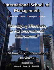 ISM国际业务杂志V1第1期封面
